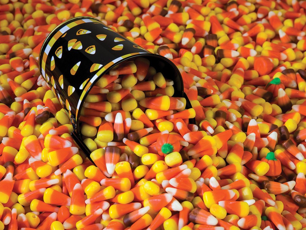 Candy Corn! - 550pc Jigsaw Puzzle by Vermont Christmas Company - image 1