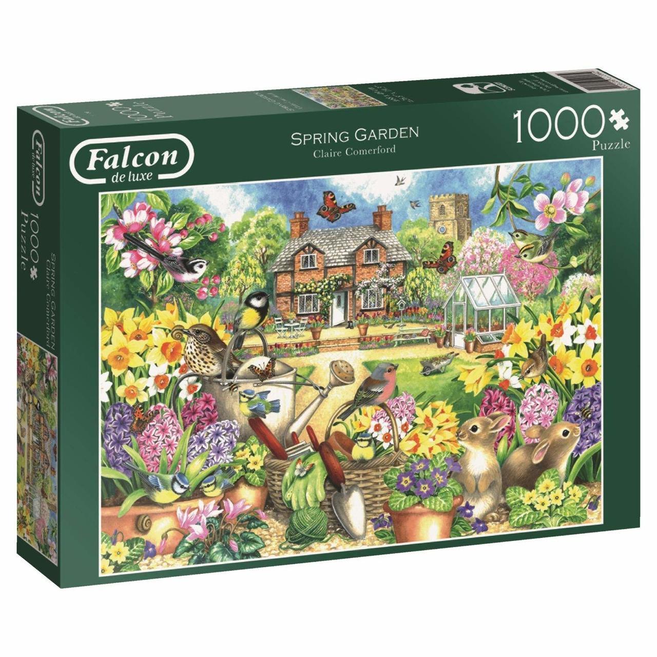 Spring Garden - 1000pc Jigsaw Puzzle By Falcon  			  					NEW - image 1