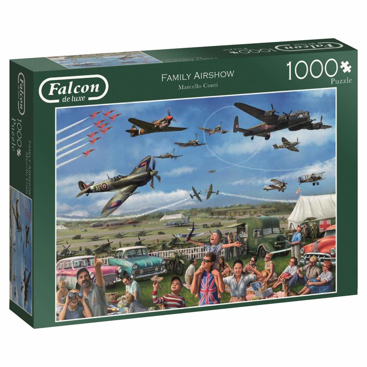 Family Airshow - 1000pc Jigsaw Puzzle By Falcon  			  					NEW - image 1