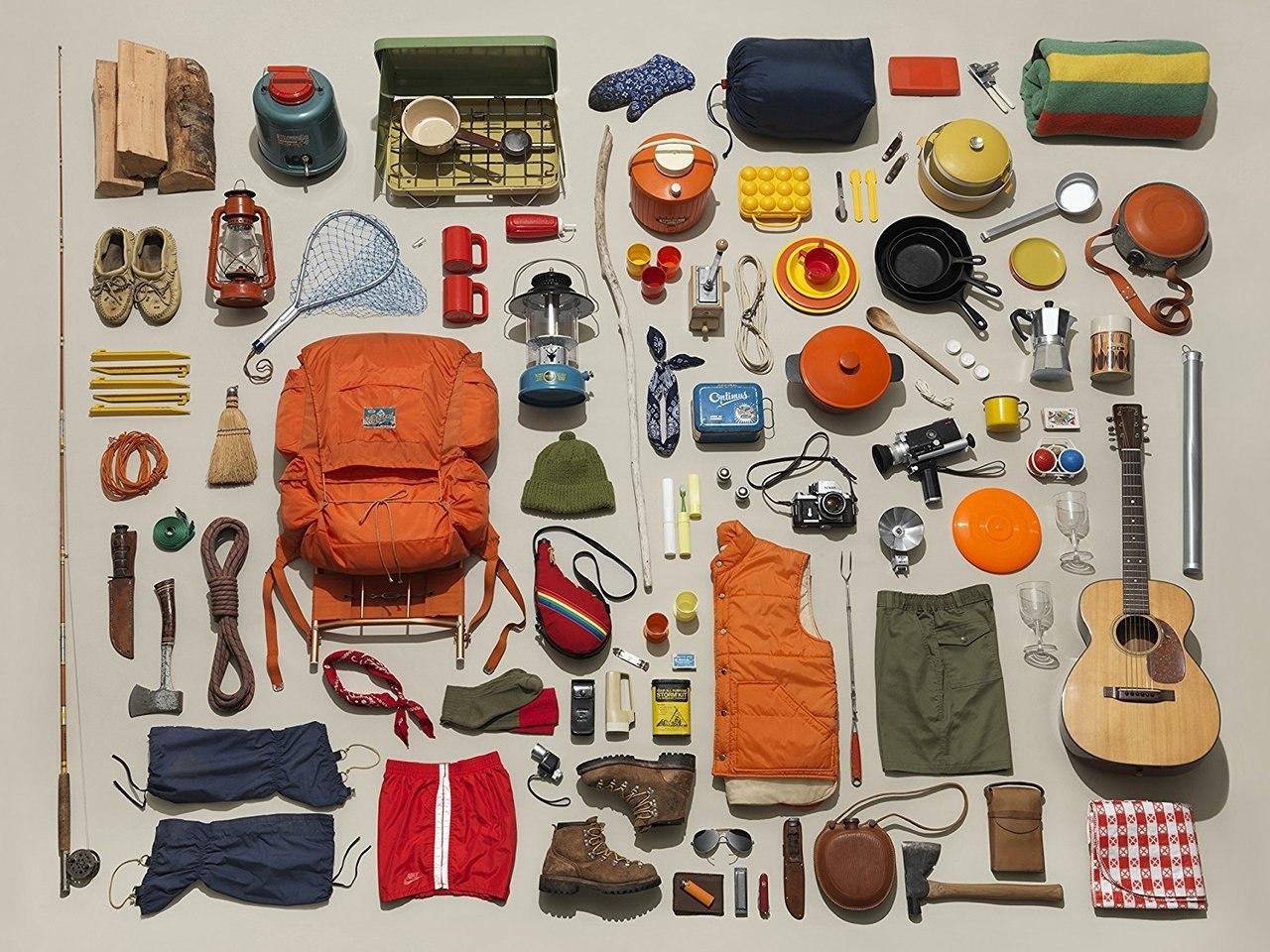 Camping Equipment - 500pc Jigsaw Puzzle by New York Puzzle Company