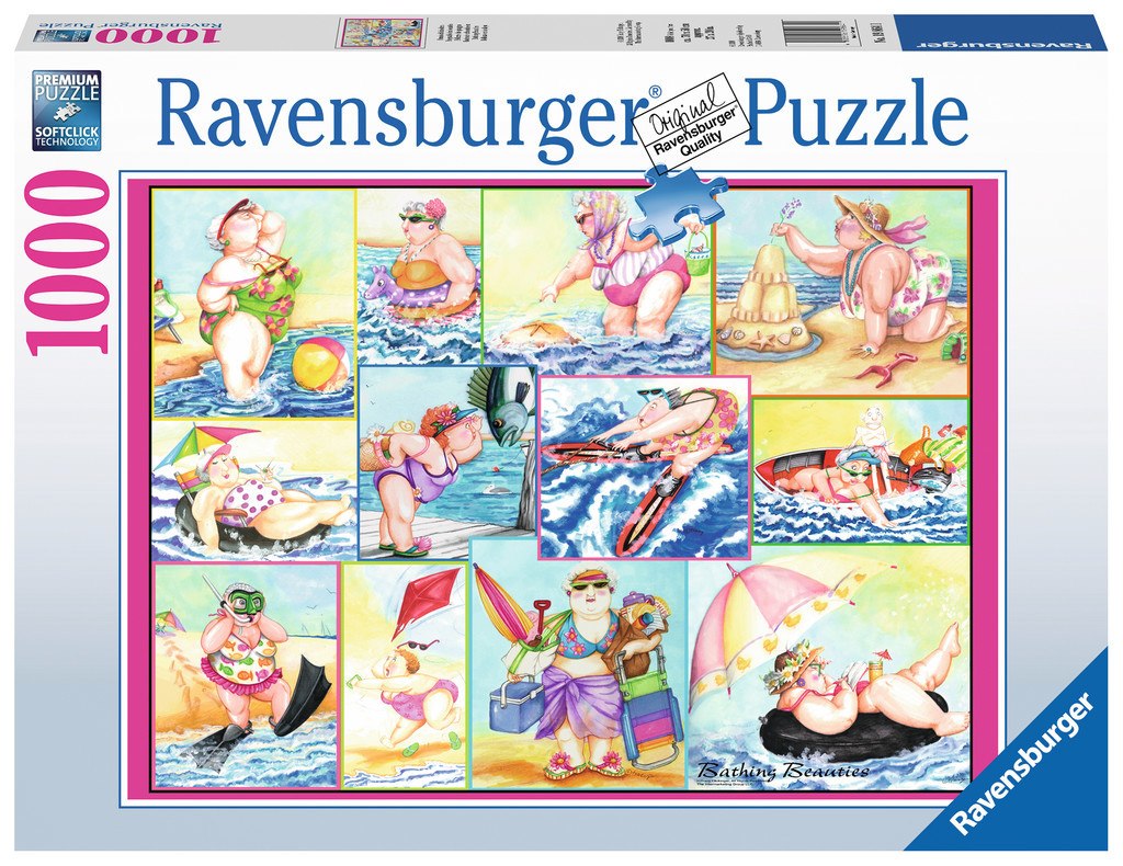 Bathing Beauties - 1000pc Jigsaw Puzzle By Ravensburger  			  					NEW - image 1