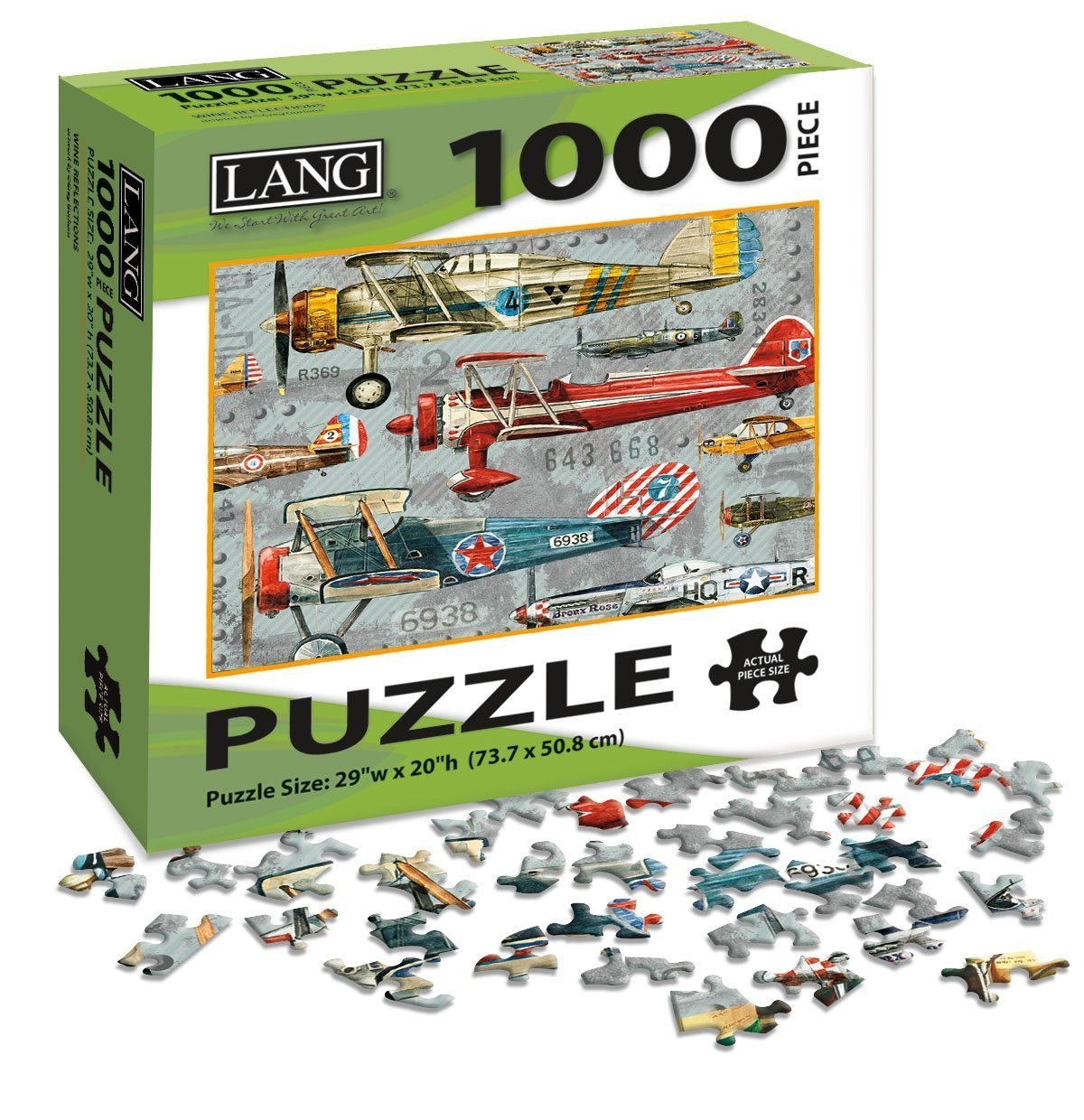 Planes - 1000pc Jigsaw Puzzle by Lang  			  					NEW - image 2