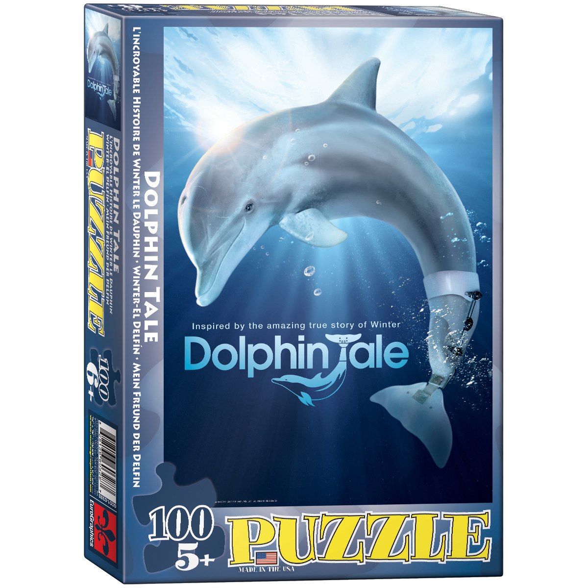 Dolphin Tale 100 - 100pc Jigsaw Puzzle by Eurographics
