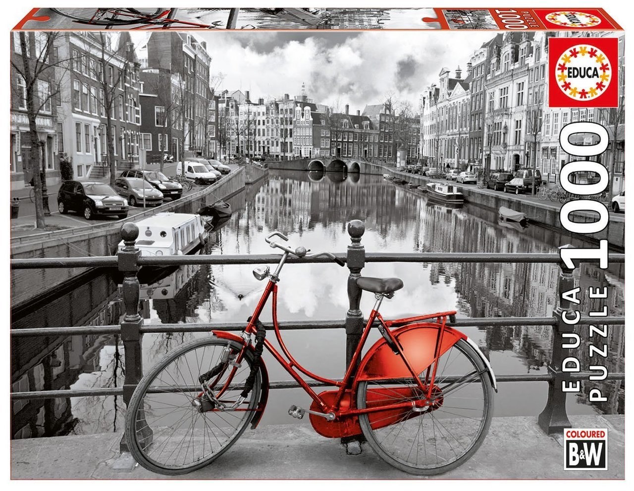 Amsterdam - 1000pc Jigsaw Puzzle By Educa - image 1