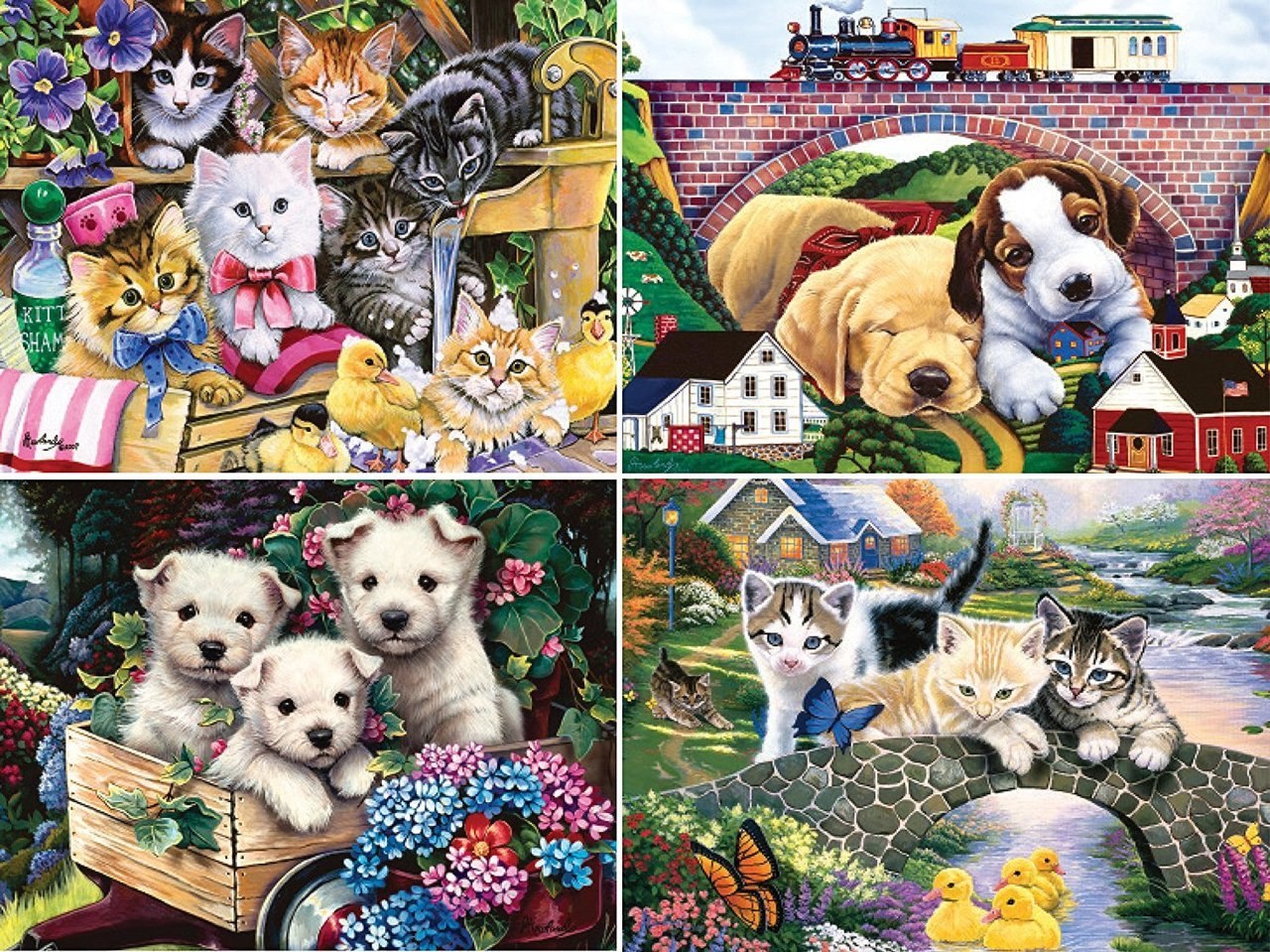 Jenny Newland - 12 Pack Collection - Jigsaw Puzzle by Masterpieces  			  					NEW - image 1