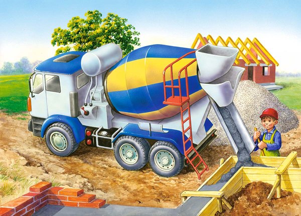 Building Site - 60pc Jigsaw Puzzle By Castorland