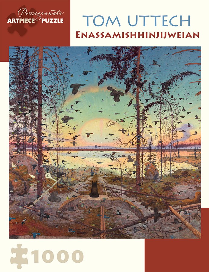 Uttech: Enassamishhinjijweian - 1000pc Jigsaw Puzzle by Pomegranate  			  					NEW - image 1