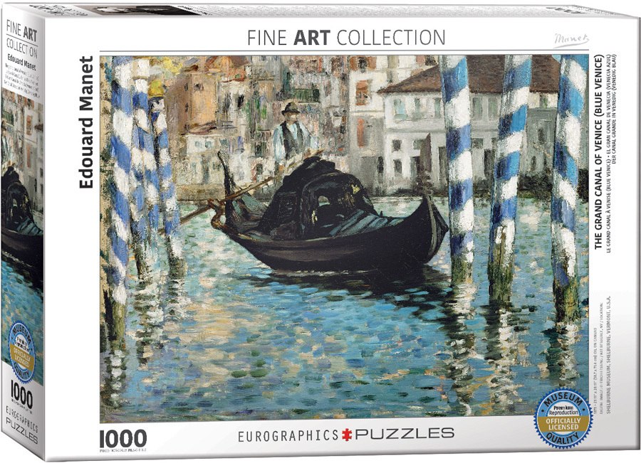 The Grand Canal of Venice / E. Manet - 1000pc Jigsaw Puzzle by Eurographics