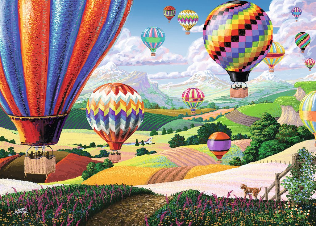 Brilliant Balloons - 500pc Large Format by Ravensburger
