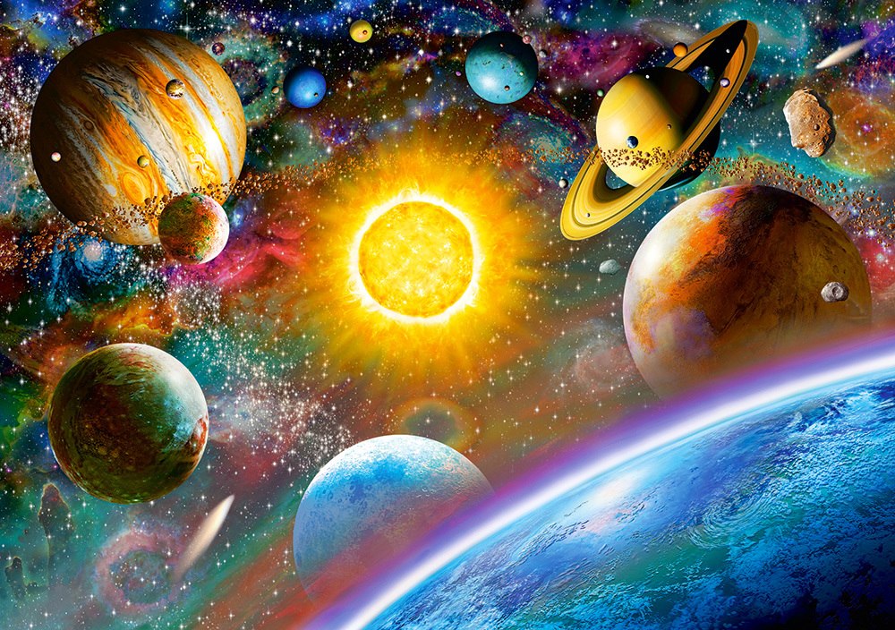 Outer Space - 500pc Jigsaw Puzzle By Castorland