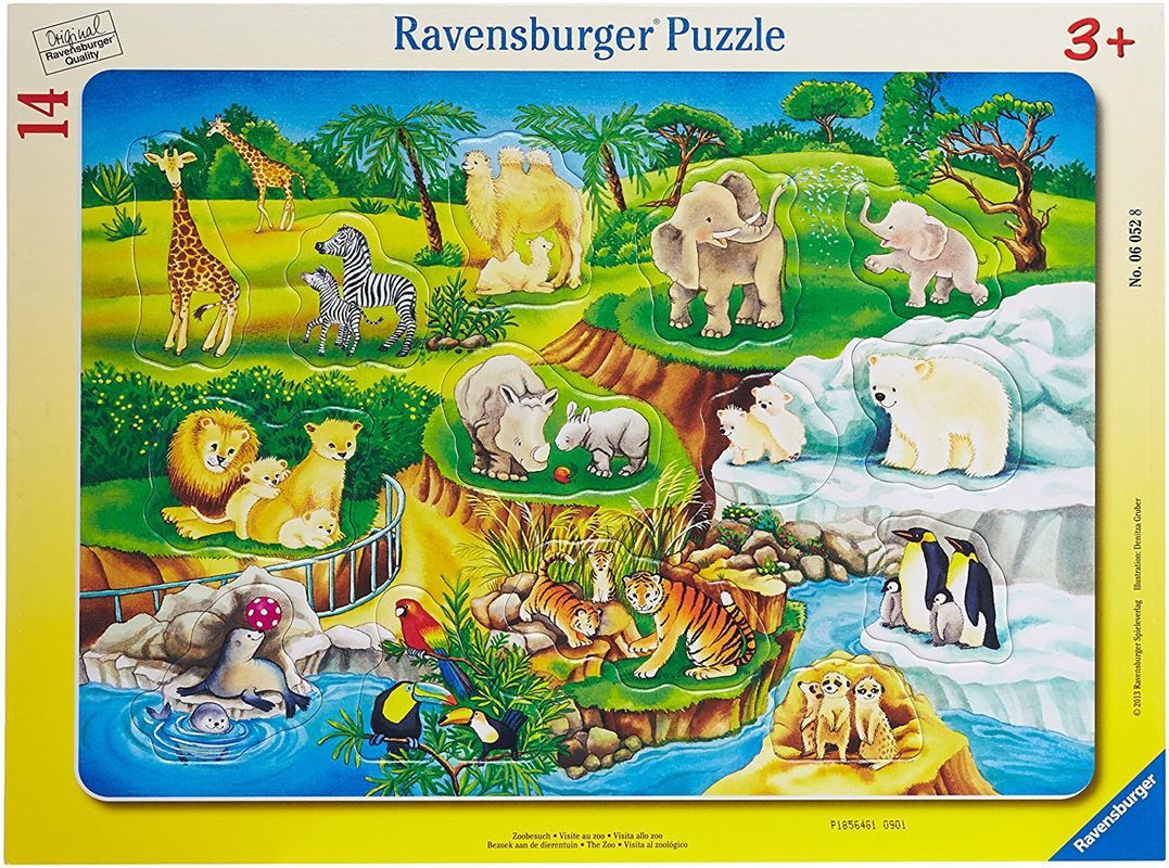 The Zoo  - My First Frame Puzzle By Ravensburger