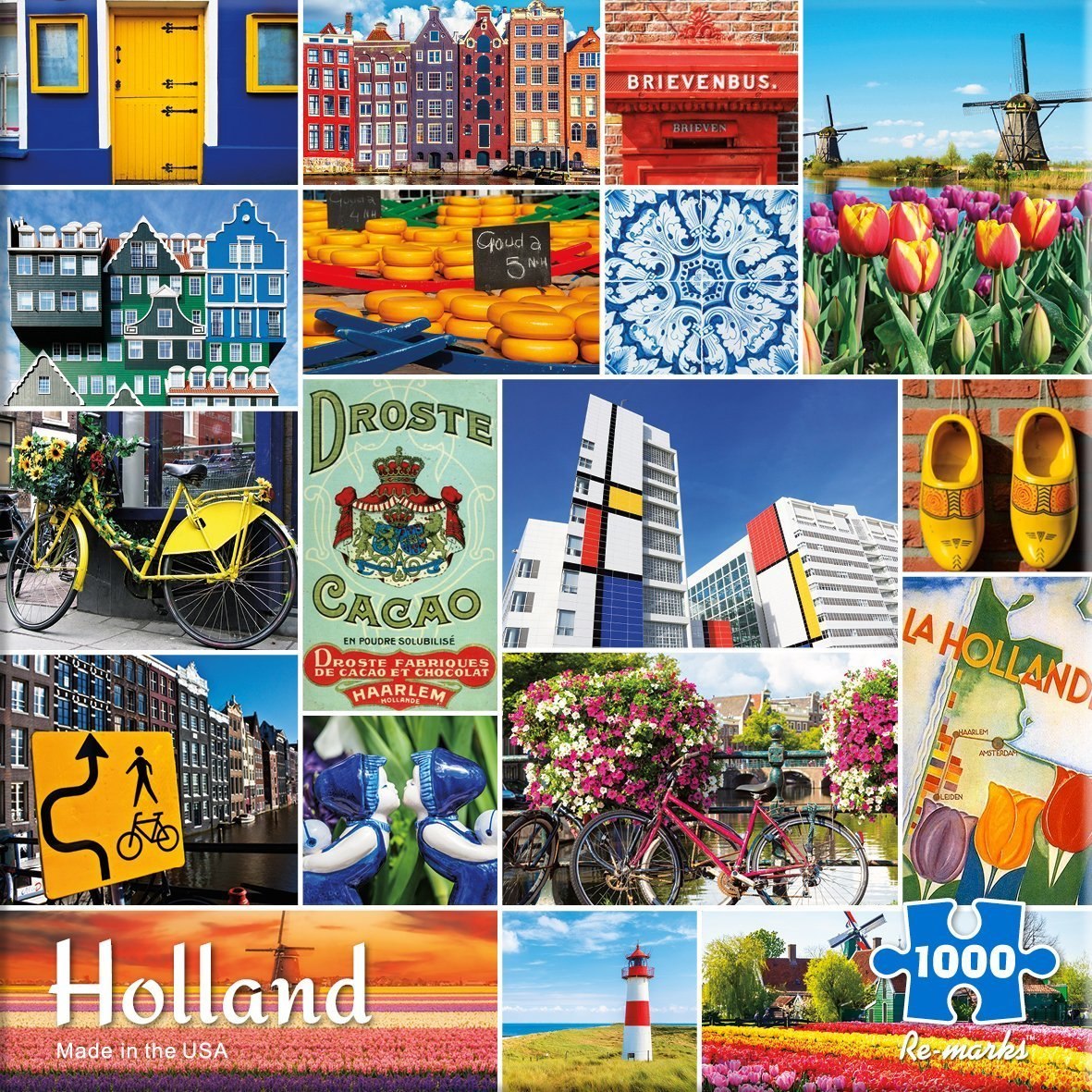 Holland - 1000pc Jigsaw Puzzle By Re-marks  			  					NEW - image main