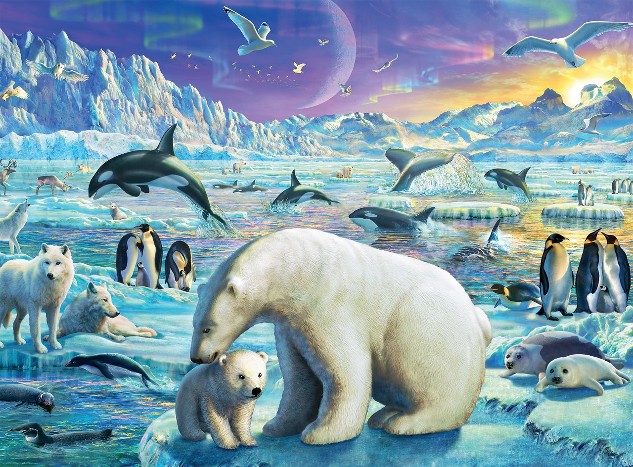 Polar Animals - 300pc Jigsaw Puzzle By Ravensburger  			  					NEW - image 2