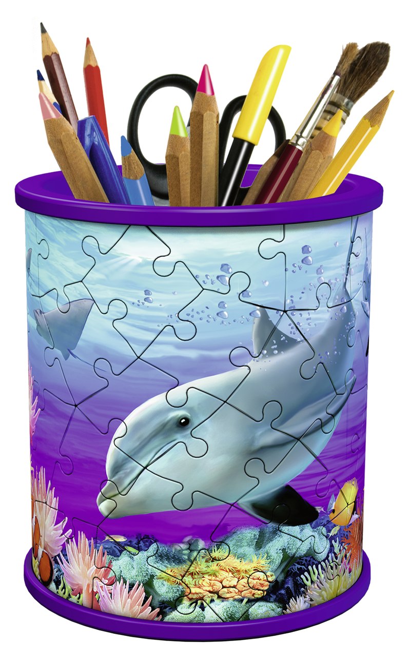 Pencil Holder Underwater - 54pc 3D By Ravensburger  			  					NEW - image 2