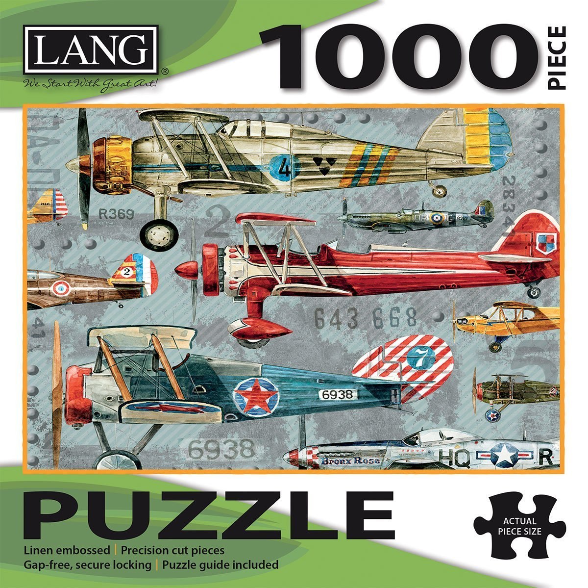 Planes - 1000pc Jigsaw Puzzle by Lang  			  					NEW - image 1