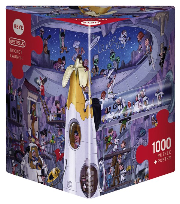 Oesterle: Rocket Launch - 1000pc Jigsaw Puzzle By Heye  			  					NEW - image 1