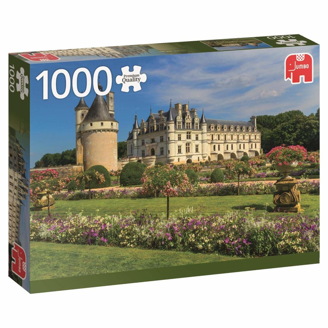 Castle in the Loire, France - 1000pc Jigsaw Puzzle By Jumbo  			  					NEW - image 1