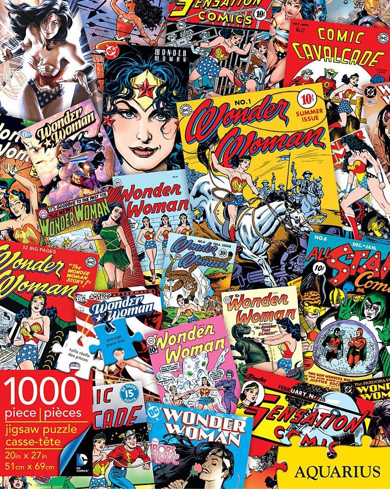DC: Wonder Woman - 1000pc Jigsaw Puzzle by Aquarius  			  					NEW - image 2
