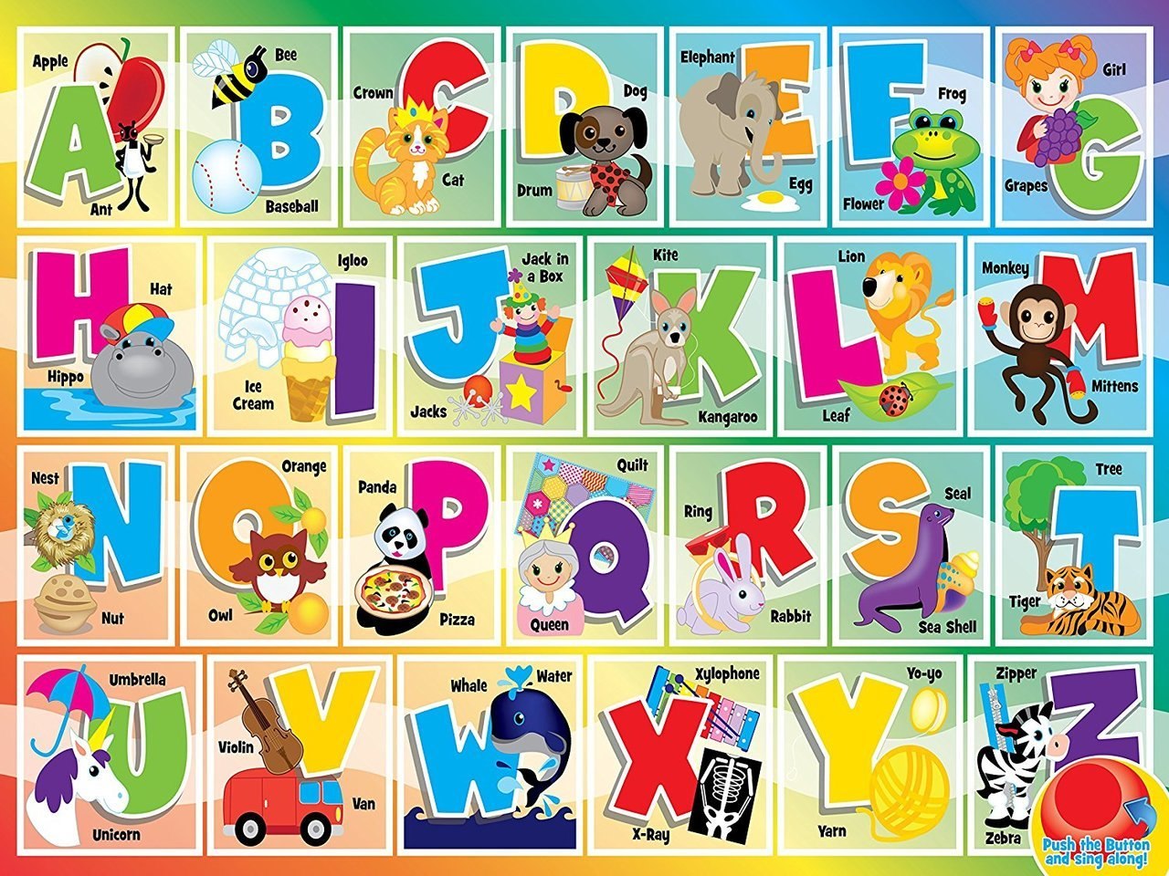 Sing a Long: Alphabet - 24pc Sound Puzzle By Masterpieces  			  					NEW