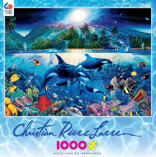 Christian Riese Lassen: Majestic Kingdom - 1000pc Jigsaw Puzzle by Ceaco  			  					NEW - image 1