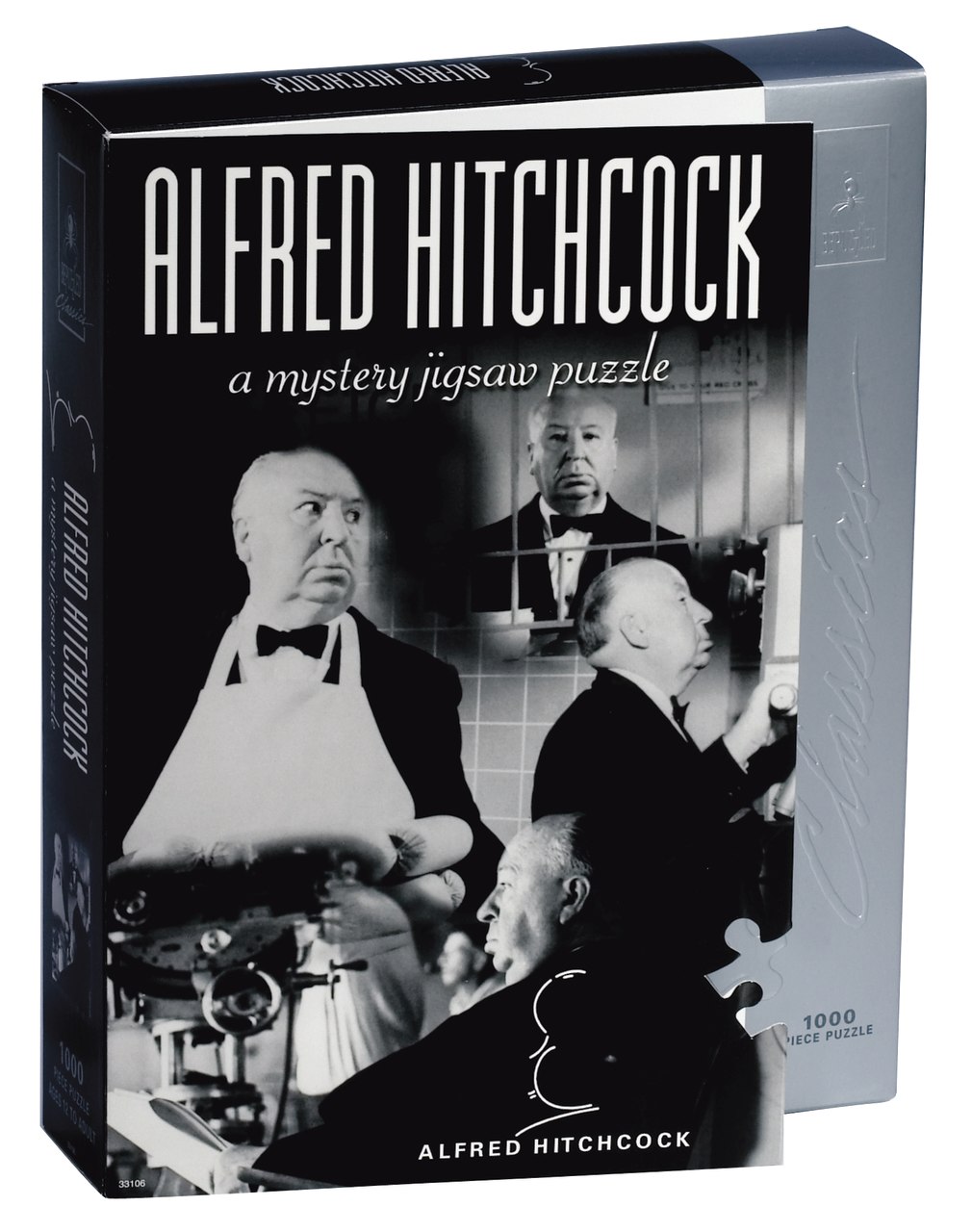Alfred Hitchcock - 1000pc Jigsaw Puzzle by BePuzzled