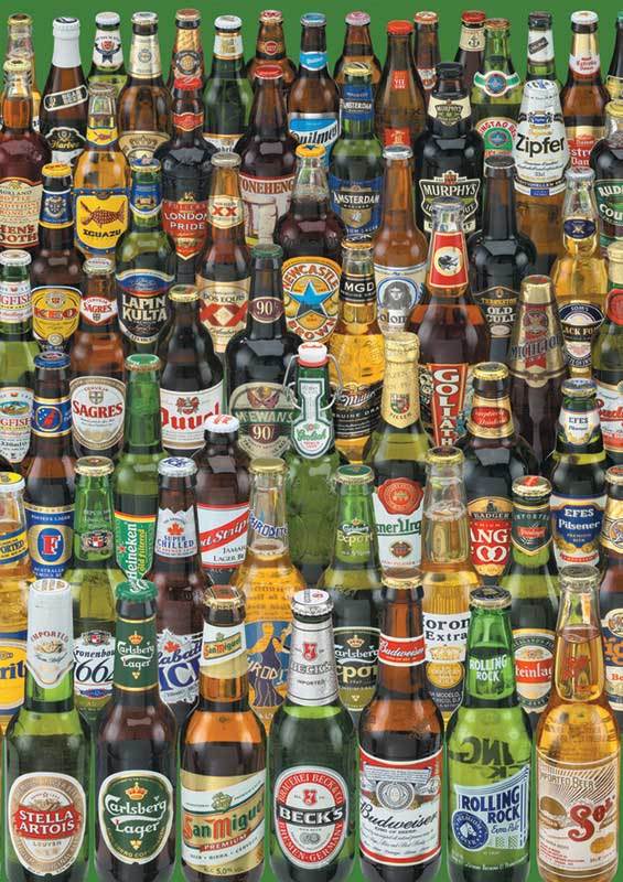 Beers - 1000pc Jigsaw Puzzle by EDUCA