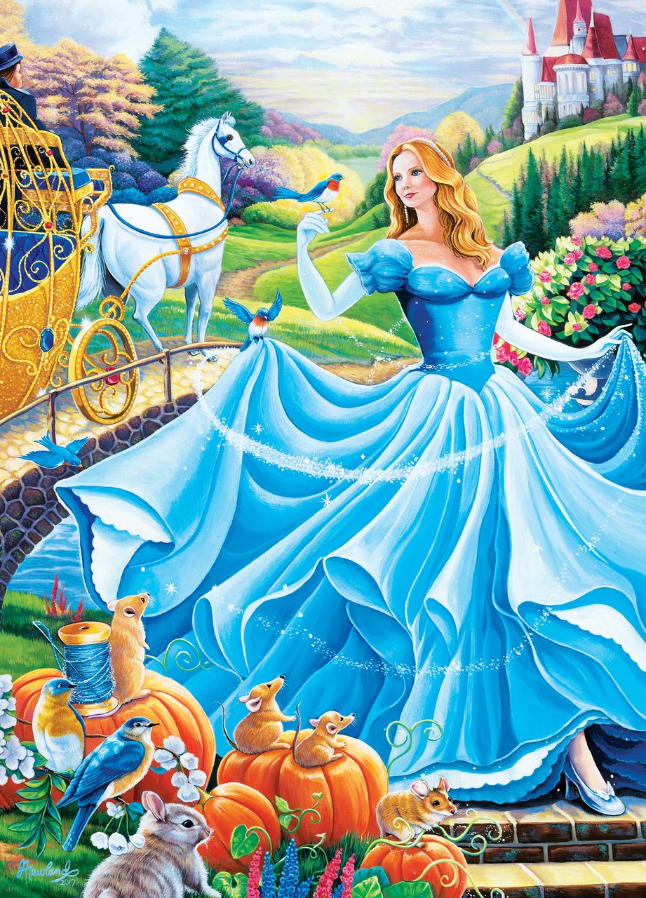 Book Box: Cinderella's Ball - 1000pc Jigsaw Puzzle by Masterpieces  			  					NEW