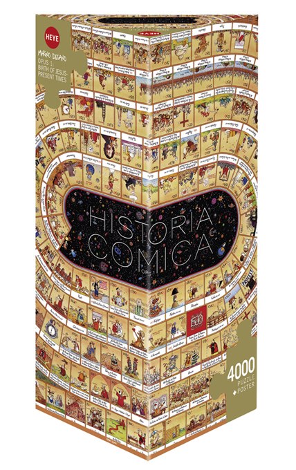 Degano: Historia Comica Opus 1 - 4000pc Jigsaw Puzzle By Heye  			  					NEW - image 1