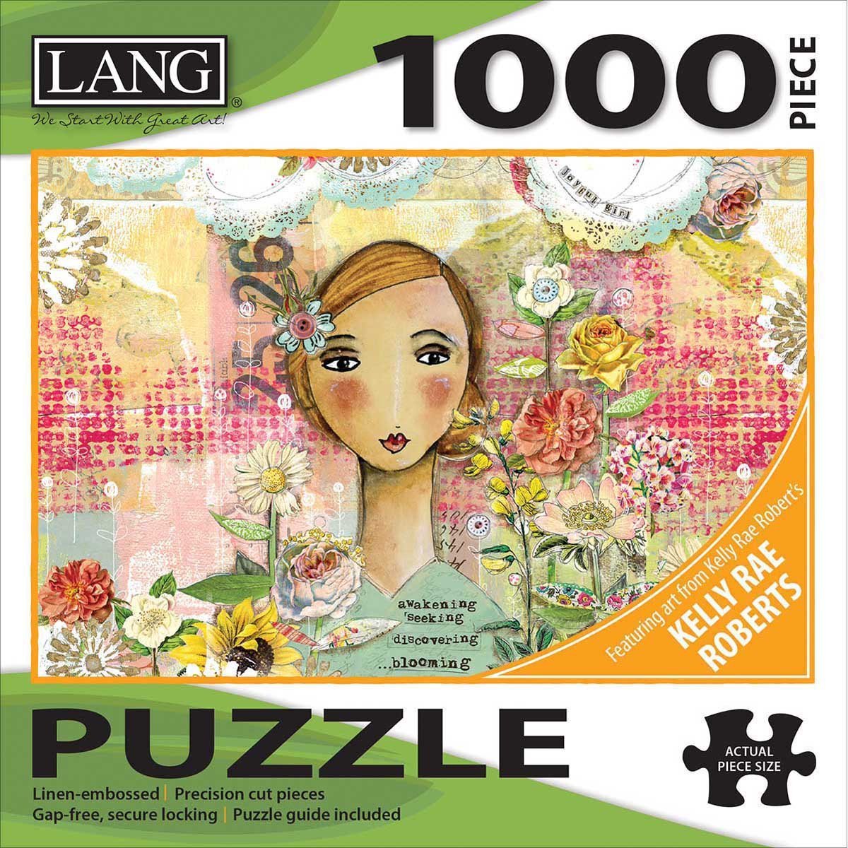 Joyful Girl - 1000pc Jigsaw Puzzle by Lang  			  					NEW - image 1