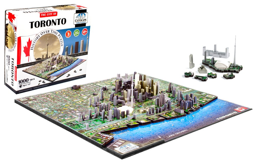 Toronto - 1000pc 4D Cityscape Jigsaw Puzzle