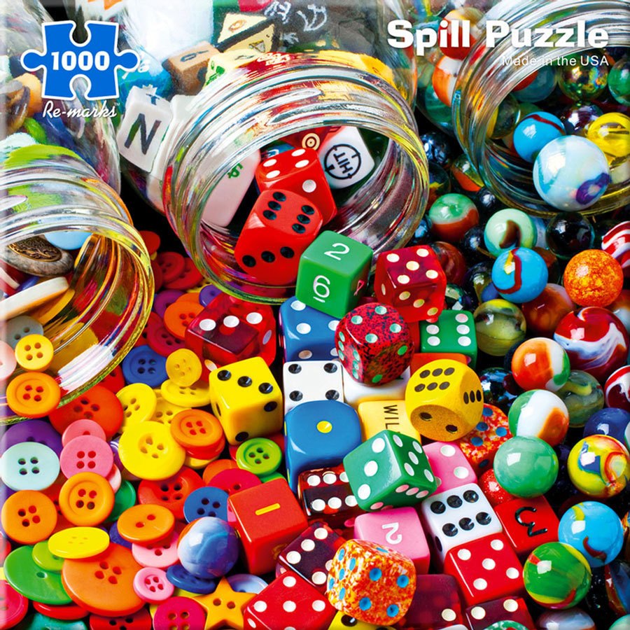 Spill - 1000pc Jigsaw Puzzle By Re-marks  			  					NEW