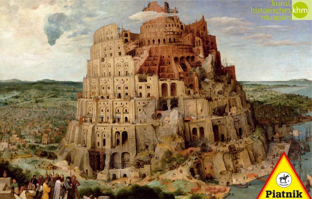 Tower of Babel - 1000pc Jigsaw Puzzle by Piatnik