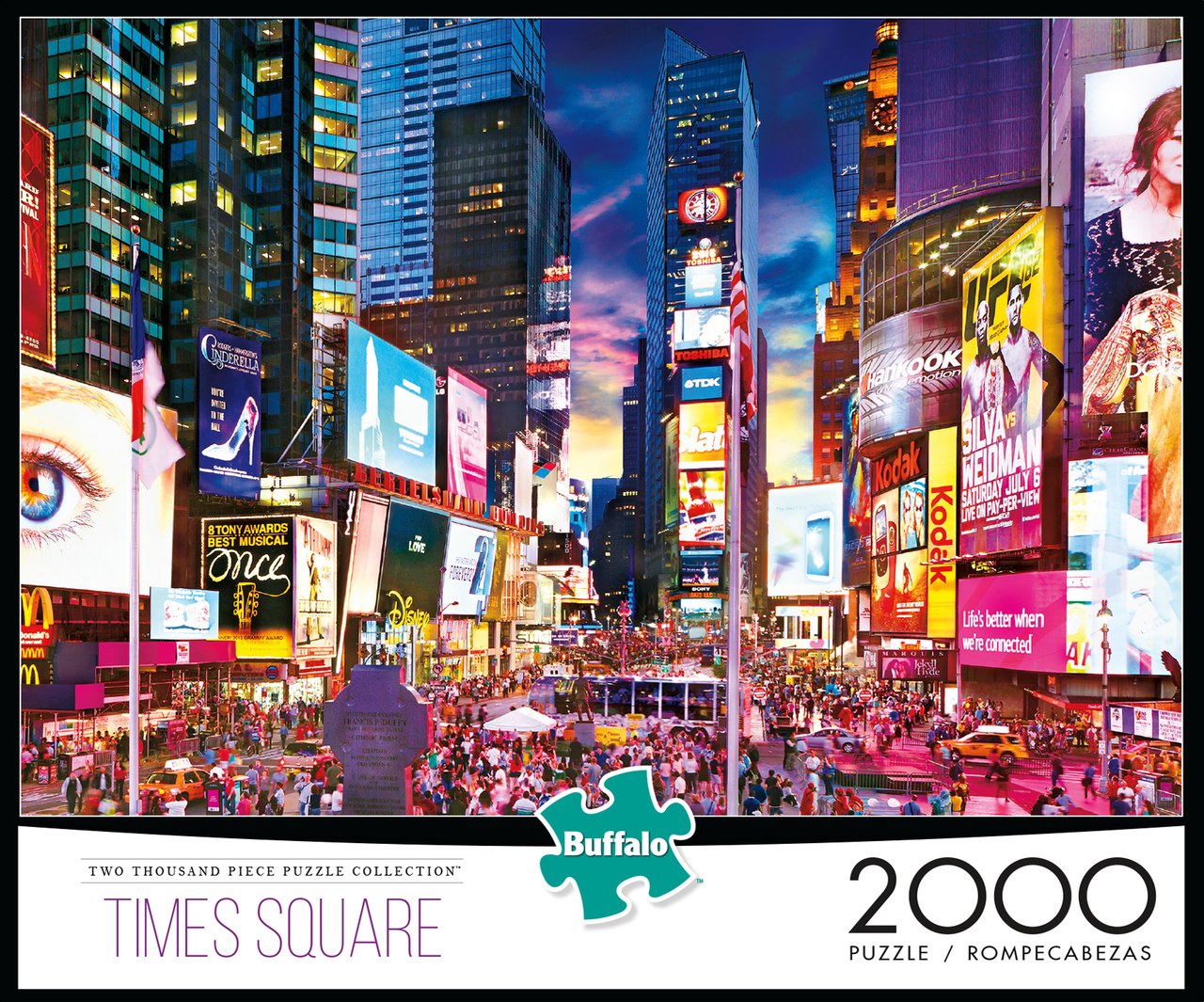 Times Square - 2000pc Jigsaw Puzzle By Buffalo Games - image 1