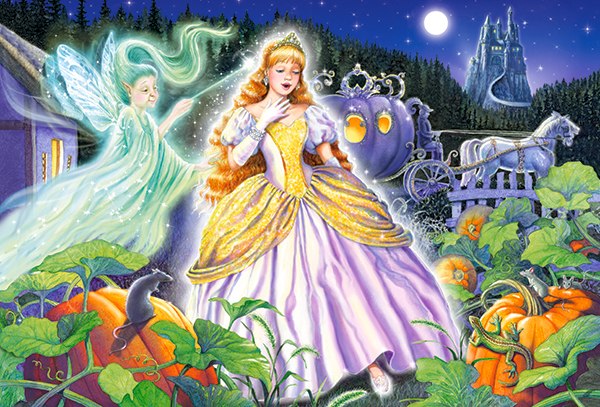 Cinderella - 40pc Jigsaw Puzzle By Castorland