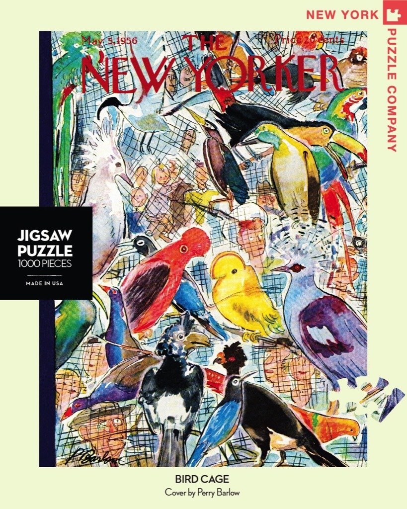 Bird Cage - 1000pc Jigsaw Puzzle by New York Puzzle Company  			  					NEW - image 1