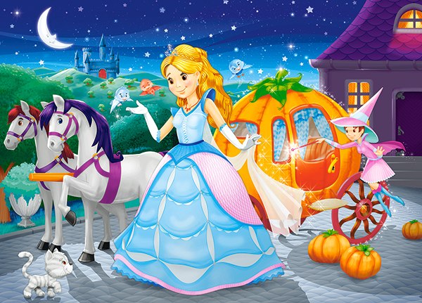 Cinderella - 60pc Jigsaw Puzzle By Castorland