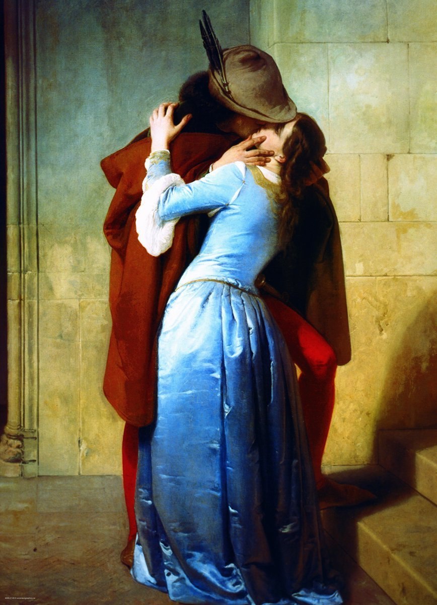 Hayez: The Kiss - 1000pc Jigsaw Puzzle by Eurographics - image 1