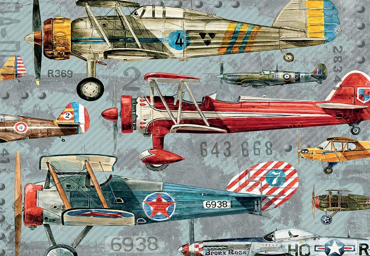 Planes - 1000pc Jigsaw Puzzle by Lang  			  					NEW