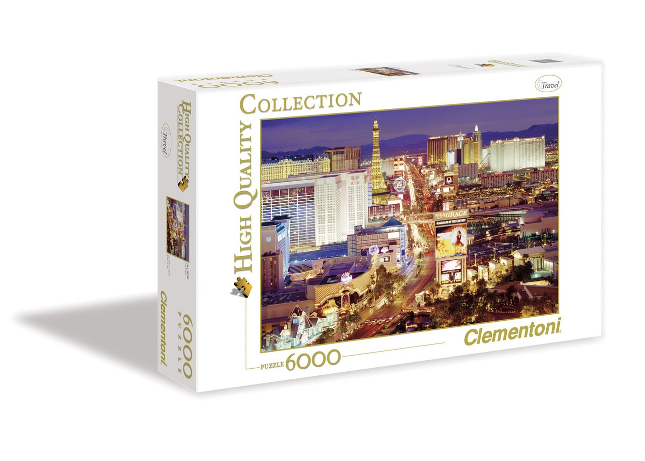 Las Vegas - 6000pc Jigsaw Puzzle by Clementoni - image 1