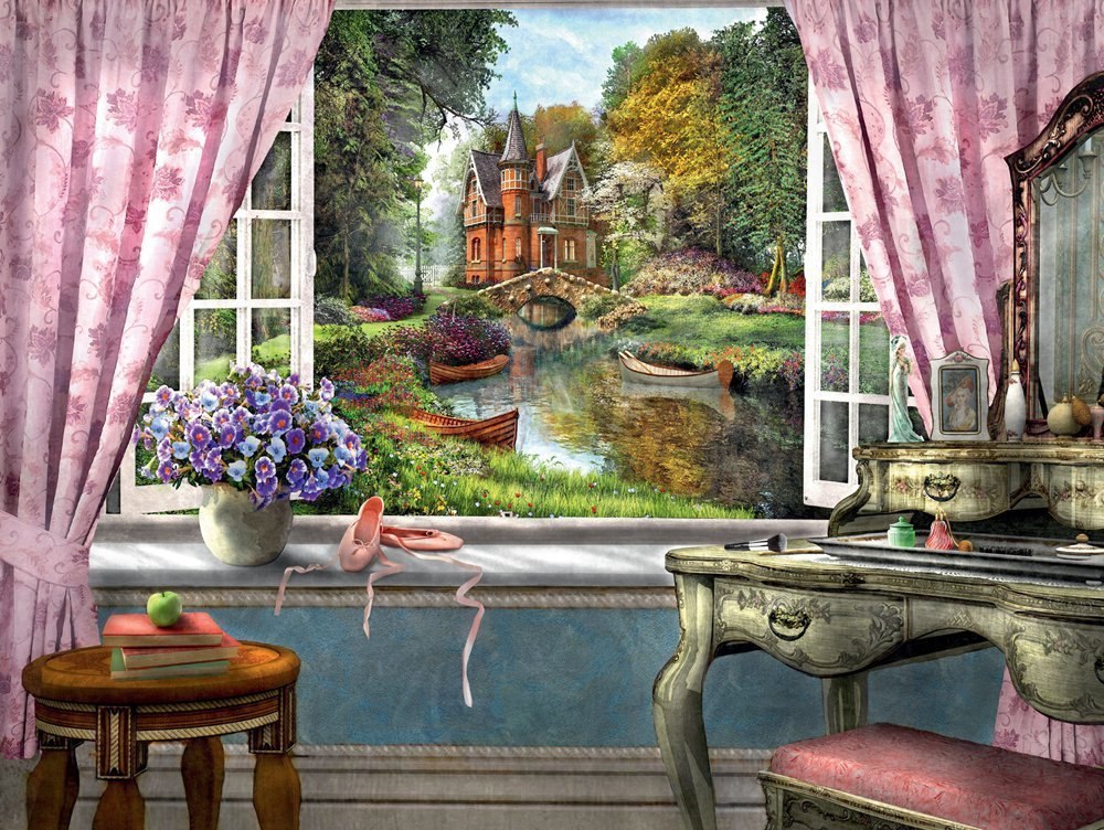 Bedroom View - 1500pc Jigsaw Puzzle By Ravensburger