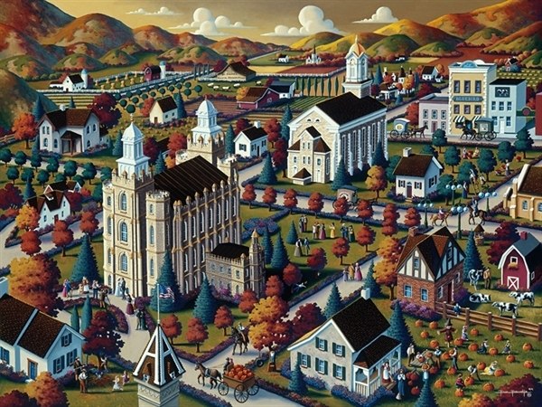 Logan Fall - 500pc Jigsaw Puzzle by Dowdle