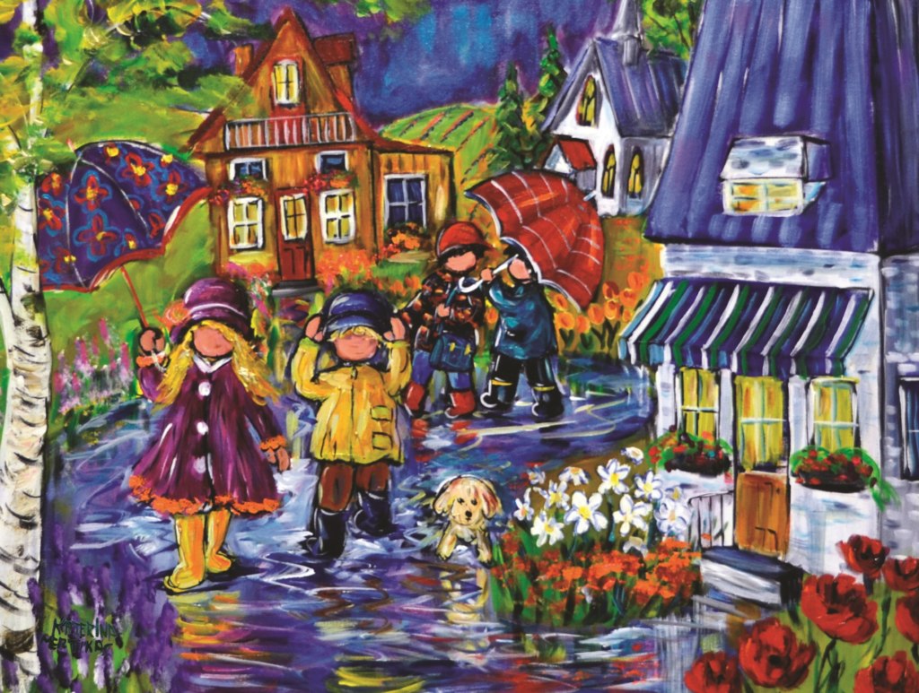 Mertikas: Enchanting Rains - 750pc Jigsaw Puzzle By Standout Puzzles  			  					NEW