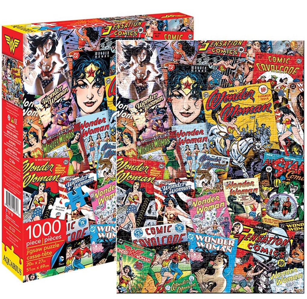 DC: Wonder Woman - 1000pc Jigsaw Puzzle by Aquarius  			  					NEW - image 1