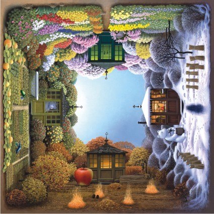 Four Seasons - 1024pc Jigsaw Puzzle by Anatolian