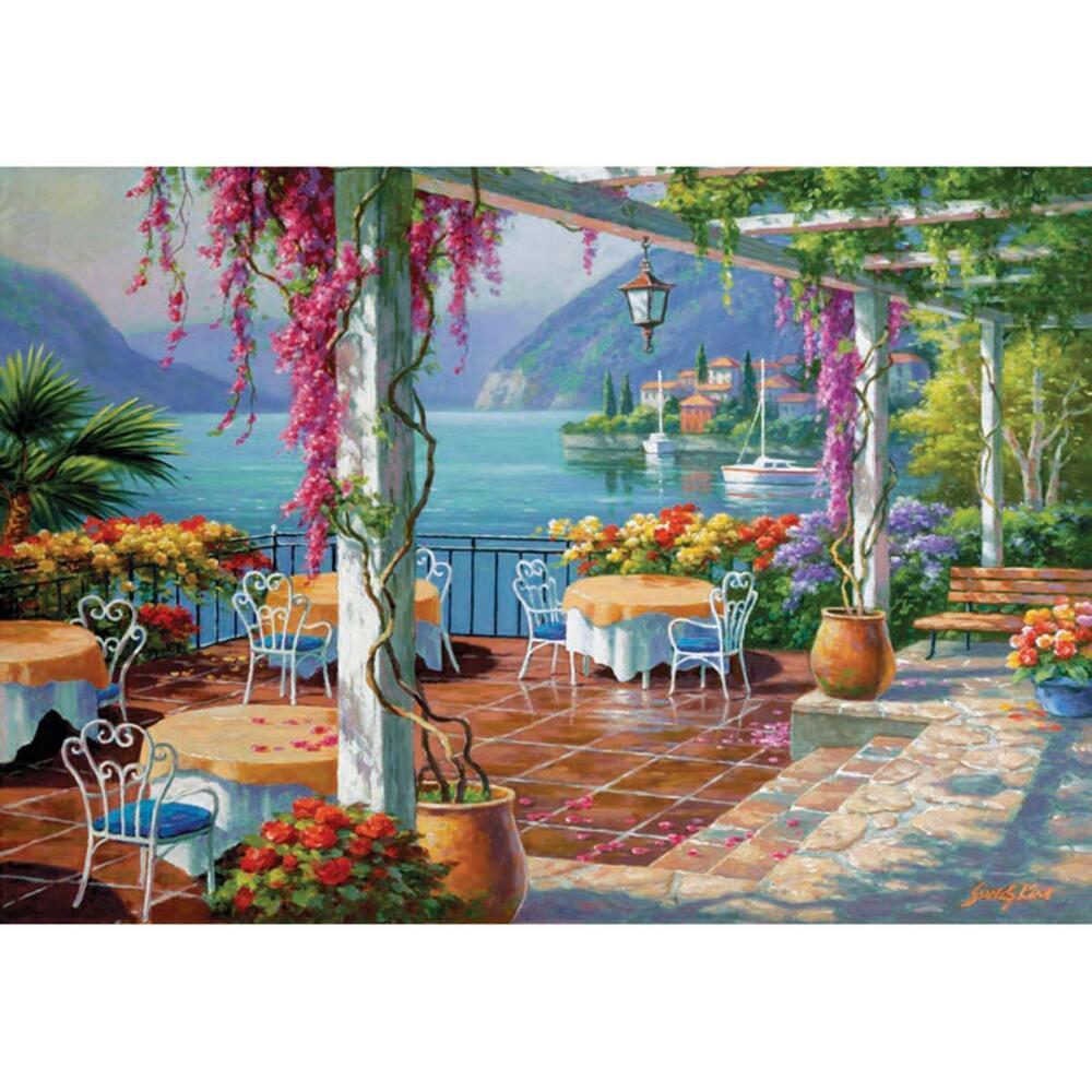 Wisteria Terrace - 500pc Jigsaw Puzzle by Anatolian