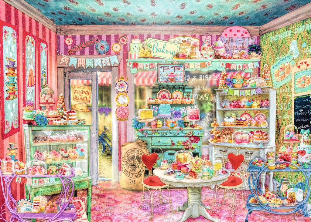 The Candy Shop - 1000pc Jigsaw Puzzle by Ravensburger