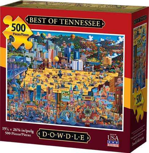 Best of Tennessee - 500pc Jigsaw Puzzle by Dowdle  			  					NEW - image 1