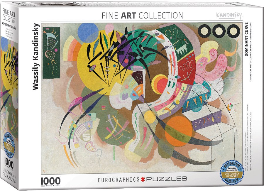 Dominant Curve / Wassily Kandinsky - 1000pc Jigsaw Puzzle by Eurographics