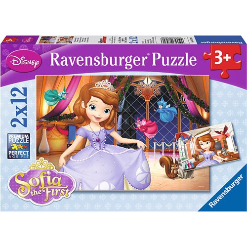 Sofia the First: Princess Sofia - 2 x 12pc Jigsaw Puzzle by Ravensburger - image 2