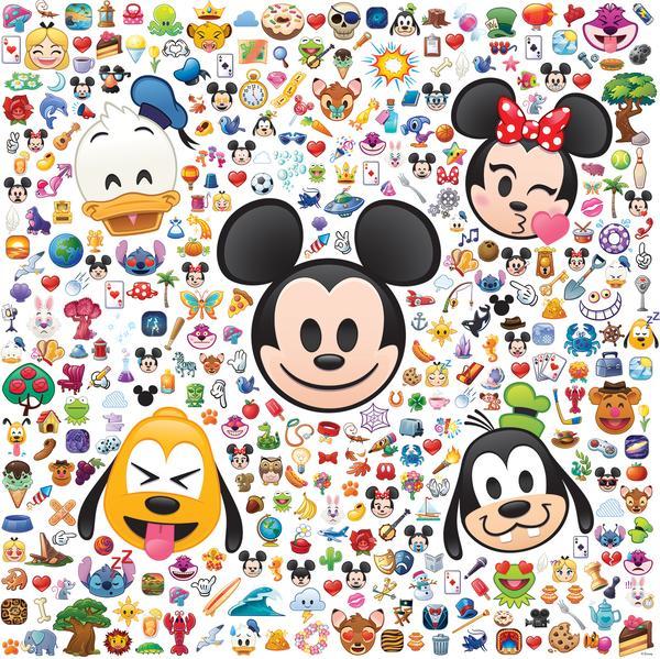 Disney Emoji: Emoji Mickey - 300pc Jigsaw Puzzle by Ceaco  			  					NEW